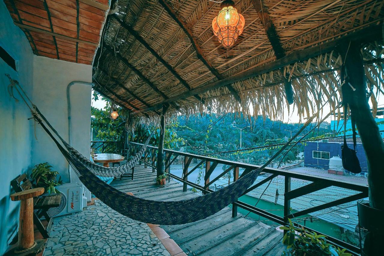 Blue Pepper Beds Sayulita Albergue Exterior foto